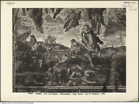 Vorderseite von Alinari [https://www.deutsche-digitale-bibliothek.de/content/lizenzen/rv-ez/] Das Jüngste Gericht - Aus den Gräbern Auferstehende, bh011764_recto. Foto.