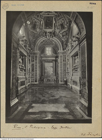 Vorderseite von unbekannt [https://www.deutsche-digitale-bibliothek.de/content/lizenzen/rv-fz/] Santa PudenzianaCappella Caetani - Innenansicht zum Altar, bh014802_recto. Foto: Faraglia, Cesare.