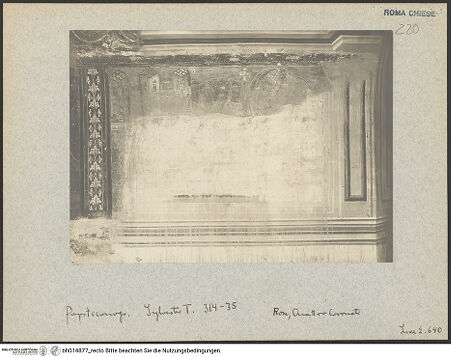 Vorderseite von Luce [https://www.deutsche-digitale-bibliothek.de/content/lizenzen/rv-ez/] SilvesterlegendeSzene mit Papst Silvester - Gesamtansicht, bh014877_recto. Foto.