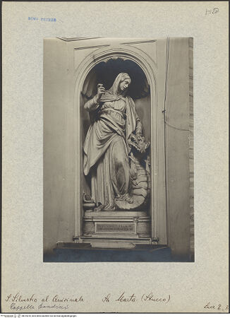 Vorderseite von ICCD (Luce) [https://www.deutsche-digitale-bibliothek.de/content/lizenzen/rv-ez/] Heilige Martha - Gesamtansicht, bh015078_recto. Foto.