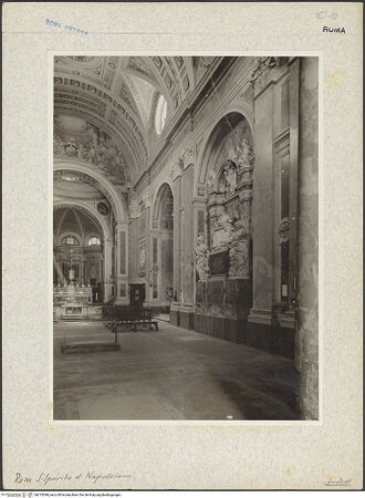 Vorderseite von unbekannt [https://www.deutsche-digitale-bibliothek.de/content/lizenzen/rv-fz/] Santo Spirito dei Napoletani - rechte Langhauswand, bh015098_recto. Foto.