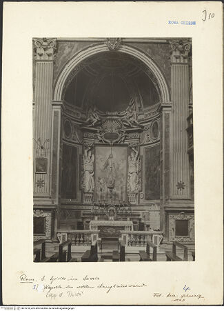 Vorderseite von Bibliotheca Hertziana [https://www.deutsche-digitale-bibliothek.de/content/lizenzen/rv-fz/] Ospedale di Santo Spirito in SassiaSanto Spirito in Sassia - 3. Kapelle rechts, bh015128_recto. Foto: Schwarz, Heinrich Mathias.