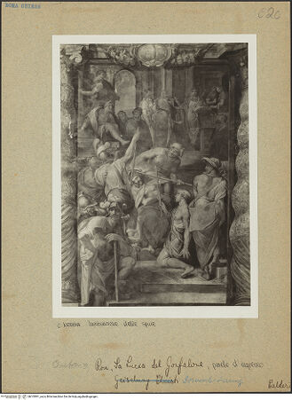 Vorderseite von unbekannt [https://www.deutsche-digitale-bibliothek.de/content/lizenzen/rv-fz/] Freskenzyklus zur Passion ChristiDornenkrönung Christi - , bh015891_recto. Foto.