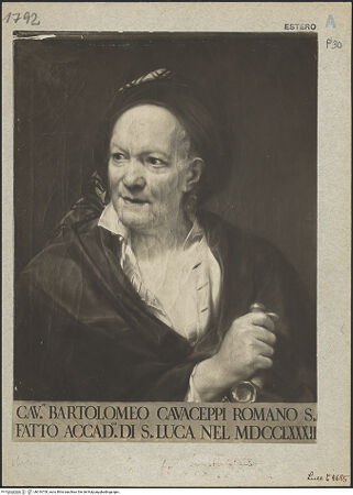 Vorderseite von ICCD [https://www.deutsche-digitale-bibliothek.de/content/lizenzen/rv-ez/] Bartolomeo Cavaceppi - , bh016700_recto. Foto.