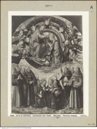 Vorderseite von Alinari [https://www.deutsche-digitale-bibliothek.de/content/lizenzen/rv-ez/] Marienkrönung - , bh017300_recto. Foto.