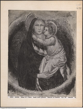 Vorderseite von Alinari [https://www.deutsche-digitale-bibliothek.de/content/lizenzen/rv-ez/] Madonna - Gesamtansicht, bh017983_recto. Foto.