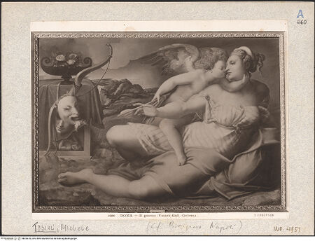 Vorderseite von Anderson [https://www.deutsche-digitale-bibliothek.de/content/lizenzen/rv-ez/] Venus und Amor - Gesamtansicht, bh020410_recto. Foto.