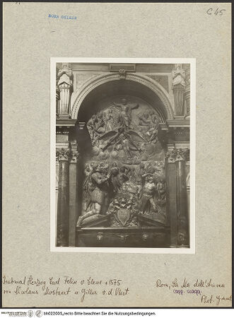 Vorderseite von unbekannt [https://www.deutsche-digitale-bibliothek.de/content/lizenzen/rv-fz/] Grabmal für Erbprinz Carl Friedrich von Jülich, Cleve und BergDas Jüngste Gericht - Gesamtansicht, bh022005_recto. Foto: Gramberg, Werner.