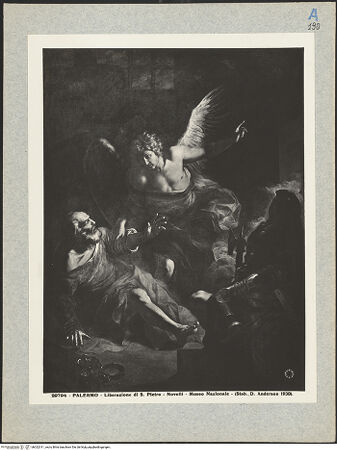 Vorderseite von Alinari [https://www.deutsche-digitale-bibliothek.de/content/lizenzen/rv-ez/] Santa Maria dell'AnimaMittelschiff - Blick zum Chor, bh022011_recto. Foto.