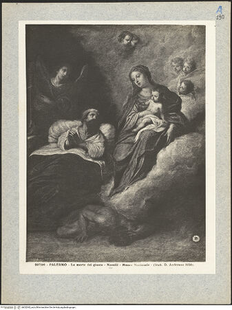 Vorderseite von Alinari [https://www.deutsche-digitale-bibliothek.de/content/lizenzen/rv-ez/] Himmlische Krönung des heiligen Kasimir - Ausschnitt der Bildmitte: Krönungsgruppe, bh022042_recto. Foto.