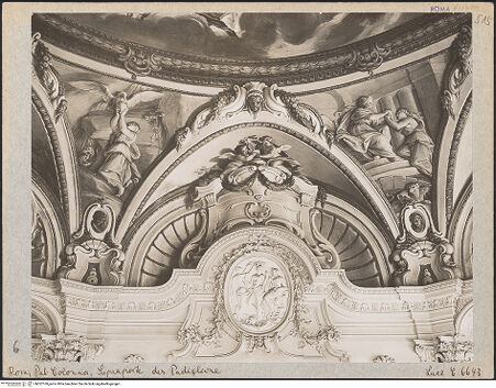 Vorderseite von ICCD [https://www.deutsche-digitale-bibliothek.de/content/lizenzen/rv-fz/] Palazzo ColonnaCoffee House - Detail einer Supraporte, bh022169_recto. Foto.