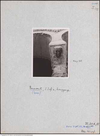 Vorderseite von Bibliotheca Hertziana [https://www.deutsche-digitale-bibliothek.de/content/lizenzen/rv-fz/] Kapitell 20 (Giess, 1959; Naldi, 1990) - Kapitell 20, bh022201_recto. Foto: Kämpf, Hellmut.