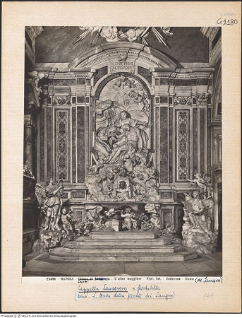 Vorderseite von Alinari [https://www.deutsche-digitale-bibliothek.de/content/lizenzen/rv-ez/] Hauptaltar - Gesamtansicht, bh022270_recto. Foto.