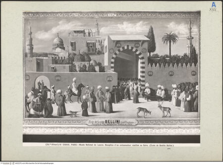 Vorderseite von Alinari [https://www.deutsche-digitale-bibliothek.de/content/lizenzen/rv-ez/] Sarkophag mit Thiasos - Frontalansicht, bh022278_recto. Foto.