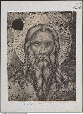 Vorderseite von Alinari [https://www.deutsche-digitale-bibliothek.de/content/lizenzen/rv-ez/] Apostel und ProphetenPetrus und Joseph - Detail, Joseph, bh024048_recto. Foto.