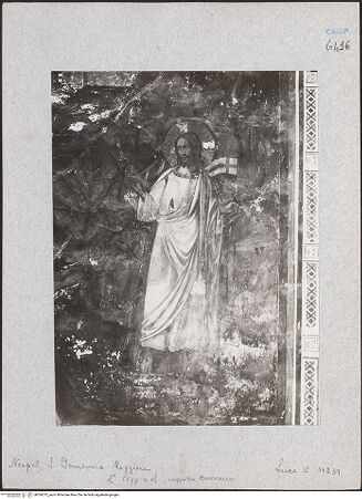 Vorderseite von Istituto Luce [https://www.deutsche-digitale-bibliothek.de/content/lizenzen/rv-ez/] Szenen aus dem Leben der Maria MagdalenaNoli me tangere - Christus, bh024212_recto. Foto.