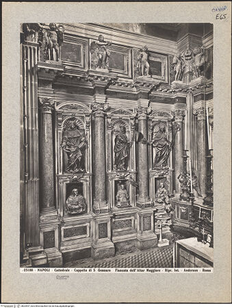 Vorderseite von Alinari [https://www.deutsche-digitale-bibliothek.de/content/lizenzen/rv-ez/] DuomoCappella di San GennaroHauptkapelle - Linke Wand, bh024457_recto. Foto.