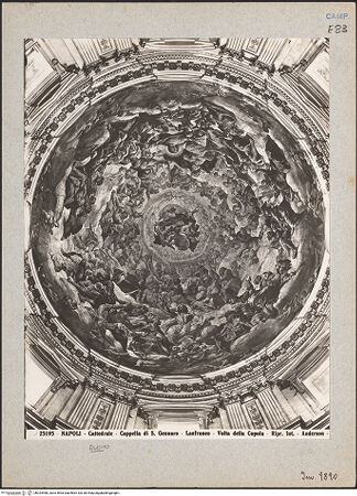 Vorderseite von Alinari [https://www.deutsche-digitale-bibliothek.de/content/lizenzen/rv-ez/] Kuppelausmalung: Paradies - Gesamtansicht, bh024468_recto. Foto.