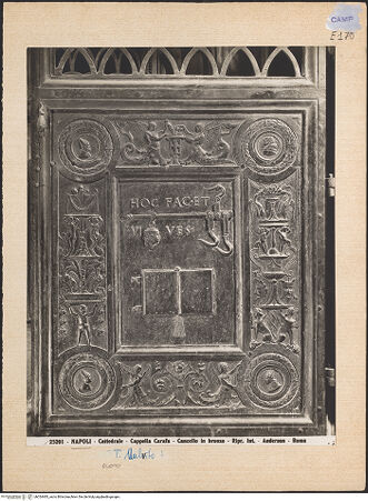 Vorderseite von Alinari [https://www.deutsche-digitale-bibliothek.de/content/lizenzen/rv-ez/] Bronzetür - Rechte Türflügel, bh024483_recto. Foto.