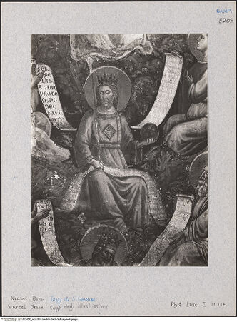 Vorderseite von Istituto Luce [https://www.deutsche-digitale-bibliothek.de/content/lizenzen/rv-ez/] Die Wurzel JesseZweige des Salomon - Detail: Salomon, bh024542_recto. Foto.