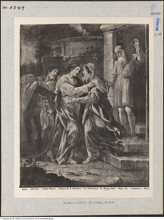 Vorderseite von Alinari [https://www.deutsche-digitale-bibliothek.de/content/lizenzen/rv-ez/] Heimsuchung - Gesamtansicht, bh025272_recto. Foto.