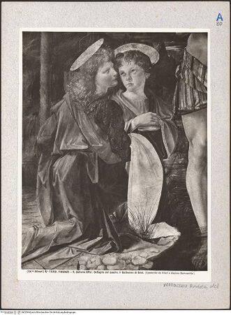 Vorderseite von Alinari [https://www.deutsche-digitale-bibliothek.de/content/lizenzen/rv-fz/] Taufe Christi - , bh025944_recto. Foto.