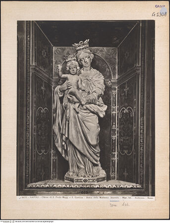 Vorderseite von Alinari [https://www.deutsche-digitale-bibliothek.de/content/lizenzen/rv-ez/] Madonna - Gesamtansicht, bh026066_recto. Foto.