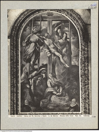 Vorderseite von Alinari [https://www.deutsche-digitale-bibliothek.de/content/lizenzen/rv-ez/] Die Kreuzabnahme - Gesamtansicht, bh026126_recto. Foto.