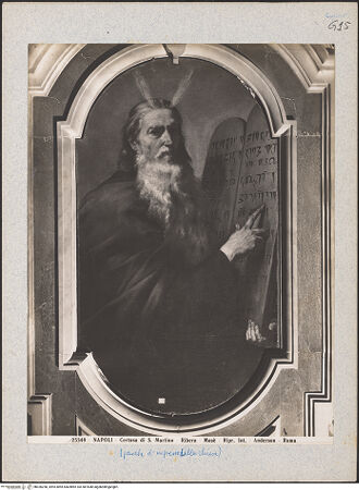 Vorderseite von Alinari [https://www.deutsche-digitale-bibliothek.de/content/lizenzen/rv-ez/] Moses - Gesamtansicht, bh026258_recto. Foto.