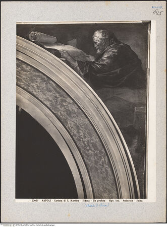 Vorderseite von Alinari [https://www.deutsche-digitale-bibliothek.de/content/lizenzen/rv-ez/] Propheten und Noah - Prophet, bh026268_recto. Foto.