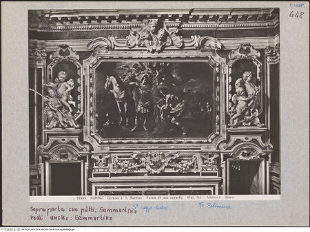 Vorderseite von Alinari [https://www.deutsche-digitale-bibliothek.de/content/lizenzen/rv-ez/] Wanddekoration der Cappella di San Martino - Rechte Wand, bh026279_recto. Foto.