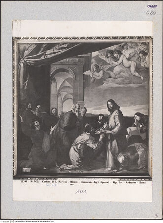 Vorderseite von Alinari [https://www.deutsche-digitale-bibliothek.de/content/lizenzen/rv-ez/] Christus gibt den Aposteln die Kommunion - Gesamtansicht, bh026284_recto. Foto.