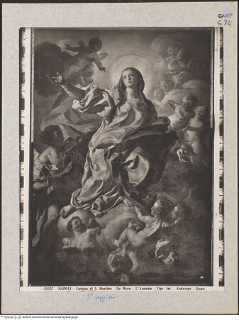 Vorderseite von Alinari [https://www.deutsche-digitale-bibliothek.de/content/lizenzen/rv-ez/] Himmelfahrt Marias - Gesamtansicht, bh026292_recto. Foto.