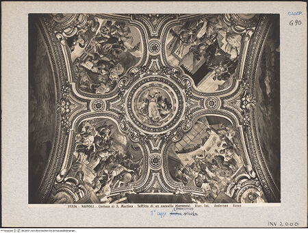 Vorderseite von Alinari [https://www.deutsche-digitale-bibliothek.de/content/lizenzen/rv-ez/] Szenen aus dem Leben des heiligen Januarius - Gesamtansicht, bh026301_recto. Foto.