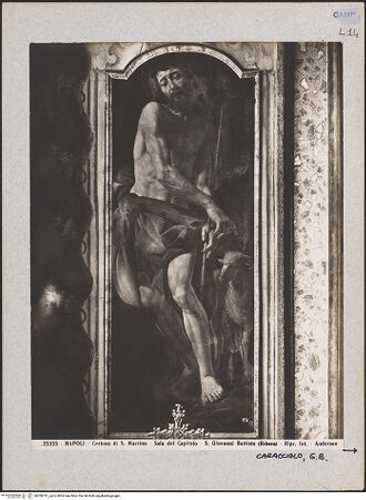 Vorderseite von Alinari [https://www.deutsche-digitale-bibliothek.de/content/lizenzen/rv-ez/] Heiliger Johannes der Täufer - Gesamtansicht, bh026312_recto. Foto.