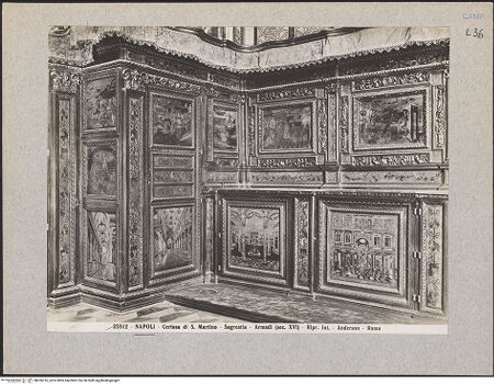 Vorderseite von Alinari [https://www.deutsche-digitale-bibliothek.de/content/lizenzen/rv-ez/] Sakristeischrank - Teilansicht, bh026316_recto. Foto.