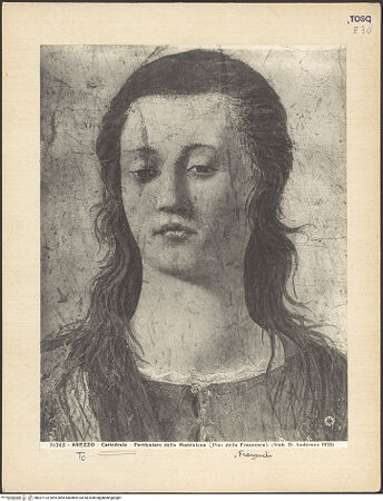 Vorderseite von Alinari [https://www.deutsche-digitale-bibliothek.de/content/lizenzen/rv-ez/] Heilige Maria Magdalena - Detail: Kopf, bh027123_recto. Foto.