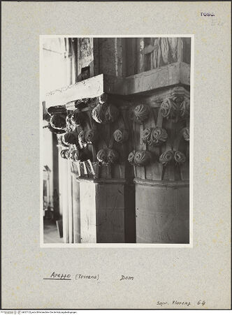 Vorderseite von Sopr. BAS FI [https://www.deutsche-digitale-bibliothek.de/content/lizenzen/rv-ez/] Duomo - Kapitell, bh027125_recto. Foto.