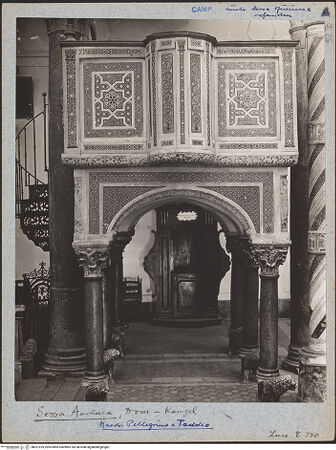 Vorderseite von ICCD [https://www.deutsche-digitale-bibliothek.de/content/lizenzen/rv-ez/] Frontalansicht vom Mittelschiff, bh027259_recto. Foto.