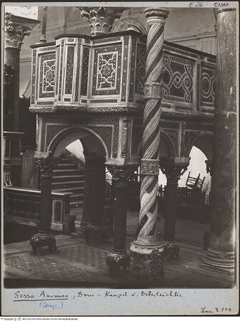 Vorderseite von ICCD [https://www.deutsche-digitale-bibliothek.de/content/lizenzen/rv-ez/] Seitenansicht mit Osterleuchter, bh027263_recto. Foto.