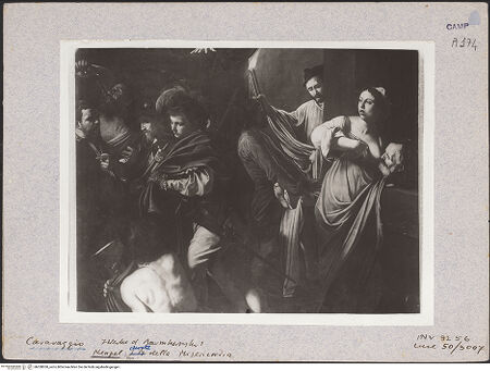 Vorderseite von Istituto Luce [https://www.deutsche-digitale-bibliothek.de/content/lizenzen/rv-ez/] Die sieben Werke der Barmherzigkeit - Unteres Teil: Die sieben Werke der Barmherzigkeit, bh028050_recto. Foto.