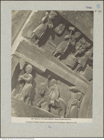 Vorderseite von Alinari [https://www.deutsche-digitale-bibliothek.de/content/lizenzen/rv-ez/] HauptportalMonatsdarstellungen - Juli, August, September, Juni, Mai, April, bh029051_recto. Foto.