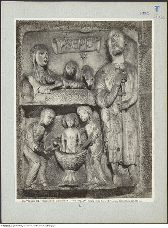 Vorderseite von Alinari [https://www.deutsche-digitale-bibliothek.de/content/lizenzen/rv-ez/] Geburt Christi - Gesamtansicht, bh029059_recto. Foto.