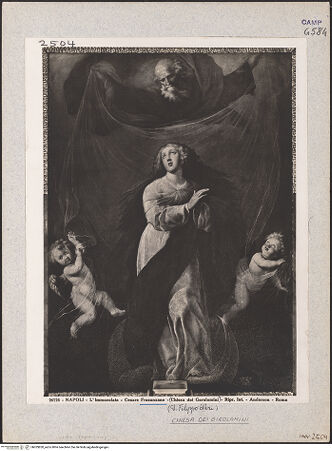 Vorderseite von Alinari [https://www.deutsche-digitale-bibliothek.de/content/lizenzen/rv-ez/] Immaculata - Gesamtansicht, bh029820_recto. Foto.