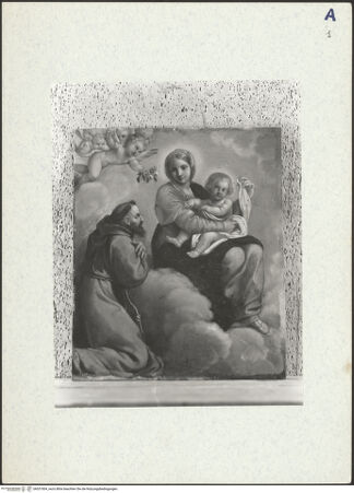 Vorderseite von ICCD [https://www.deutsche-digitale-bibliothek.de/content/lizenzen/rv-ez/] San FrancescoAußenbau - Seitenansicht, Hauptfassade und rechte Seite, bh031004_recto. Foto.