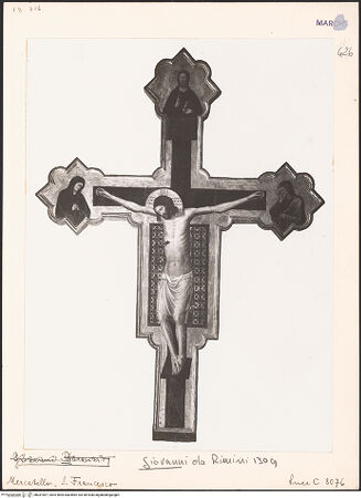 Vorderseite von ICCD [https://www.deutsche-digitale-bibliothek.de/content/lizenzen/rv-ez/] Kreuz - Gesamtansicht, bh031007_recto. Foto.