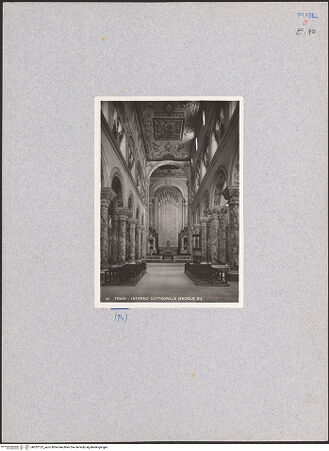 Vorderseite von unbekannt [https://www.deutsche-digitale-bibliothek.de/content/lizenzen/rv-fz/] Cattedrale - Gesamtansicht von Westen (vor der Restaurierung), bh032123_recto. Foto.