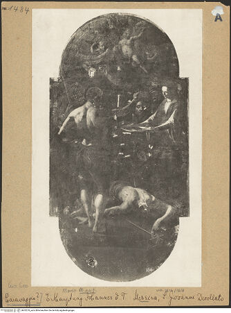 Vorderseite von Istituto Luce [https://www.deutsche-digitale-bibliothek.de/content/lizenzen/rv-ez/] Der Henker gibt Salome das Haupt Johannes des Täufers - Gesamtansicht, bh032210_recto. Foto.