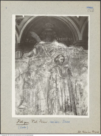 Vorderseite von Carmine (Foligno) [https://www.deutsche-digitale-bibliothek.de/content/lizenzen/rv-ez/] Helden der Antike und des Mittelalters; Lebensalter des MenschenDavid - Gesamtansicht, bh033132_recto. Foto.