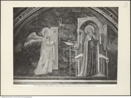 Vorderseite von Alinari [https://www.deutsche-digitale-bibliothek.de/content/lizenzen/rv-ez/] Szenen aus dem MarienlebenVerkündigung der Geburt Christi - Gesamtansicht, bh036631_recto. Foto.